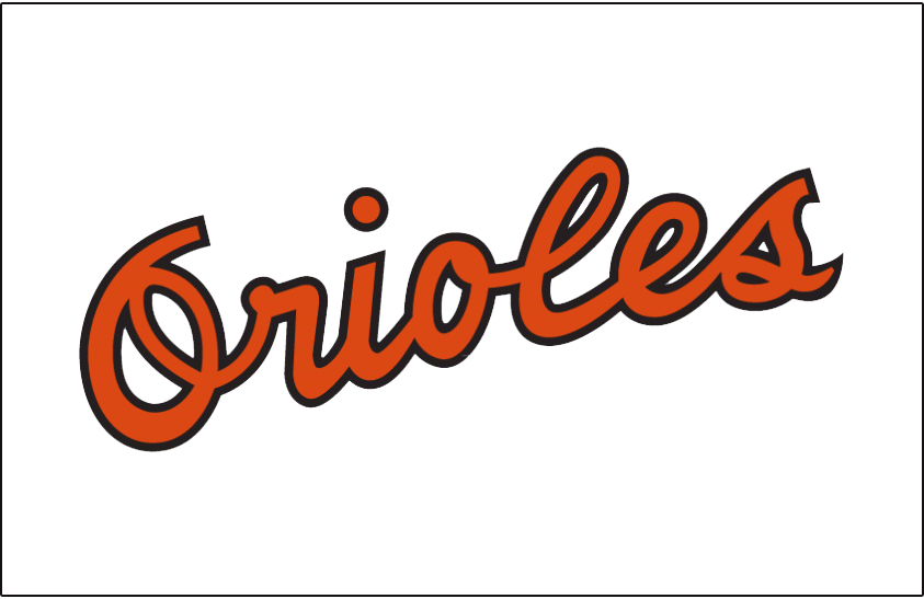 Baltimore Orioles 1966-1988 Jersey Logo iron on heat transfer